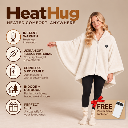 HeatHug - Portable Heated Blanket